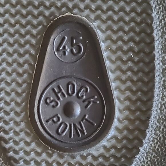 ECCO~ BROWN LEATHER LACE UP MOCS COMFORT SYSTEM SHOES MEN'S EU 45 11-11.5 US - Picture 10 of 13